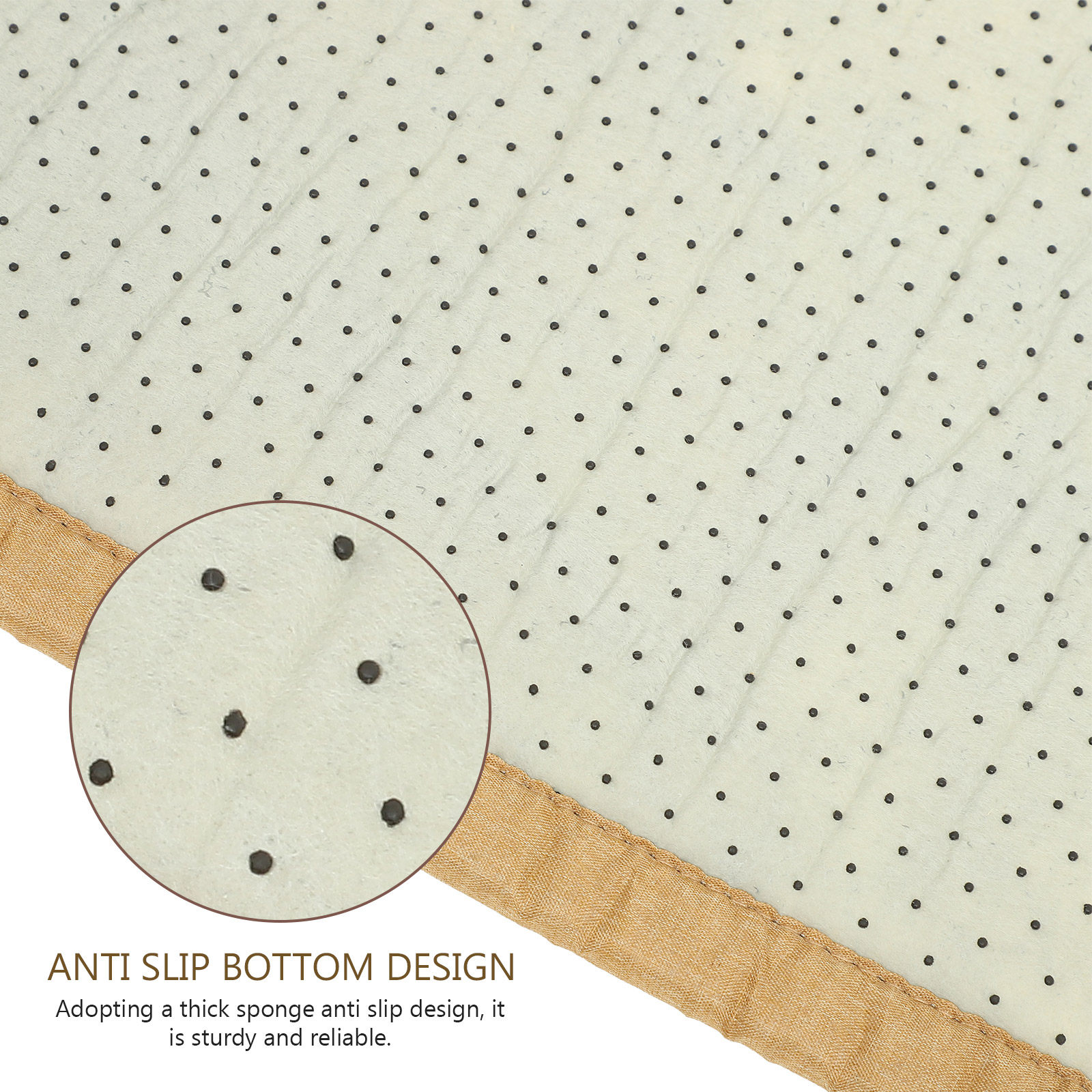 Kids Outdoor Floor Cushions - Smooth Burrs Free Bamboo Cotton Linen