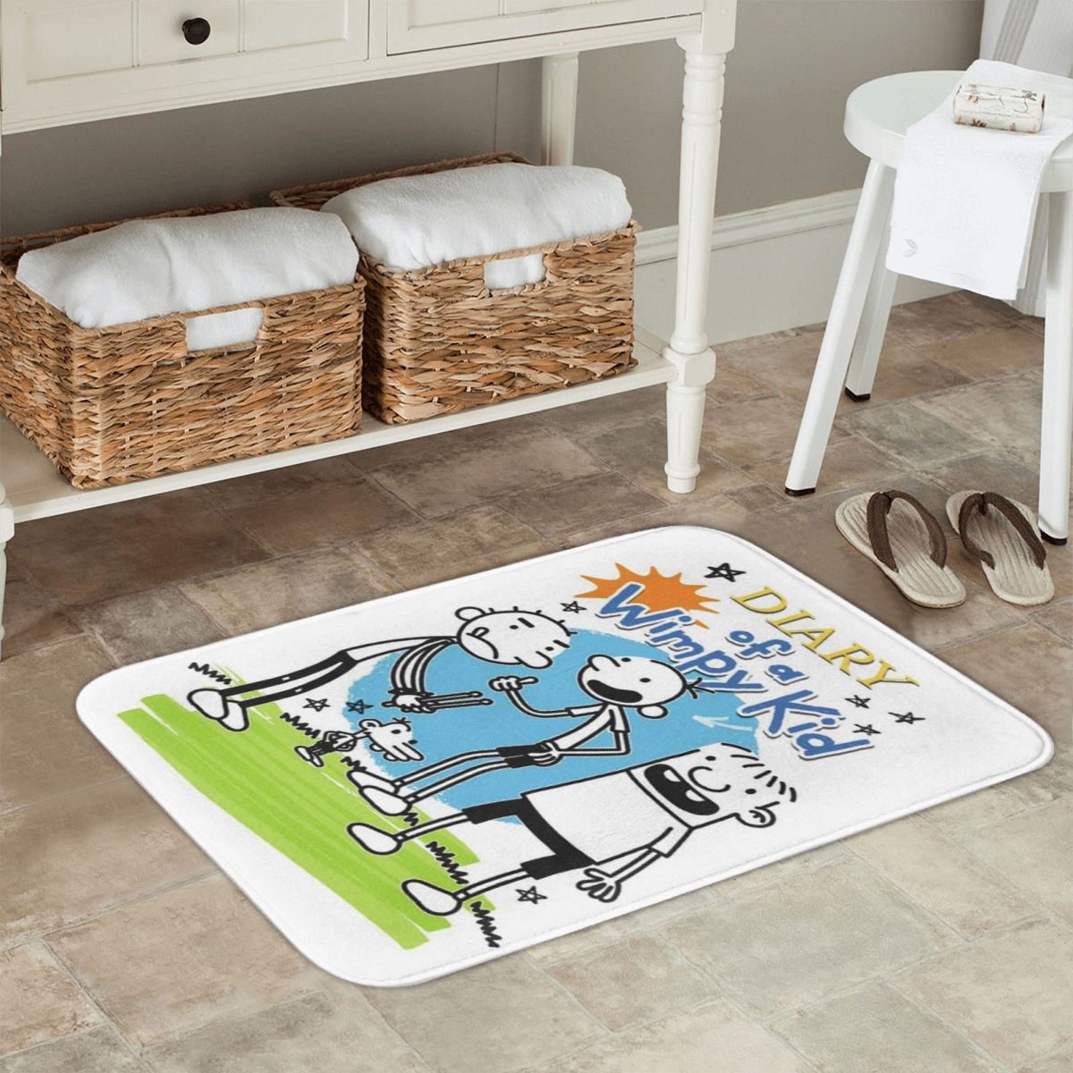 Diary Of A Wimpy Kid Anti-slip - Kids Outdoor Floor Cushions recension och pris