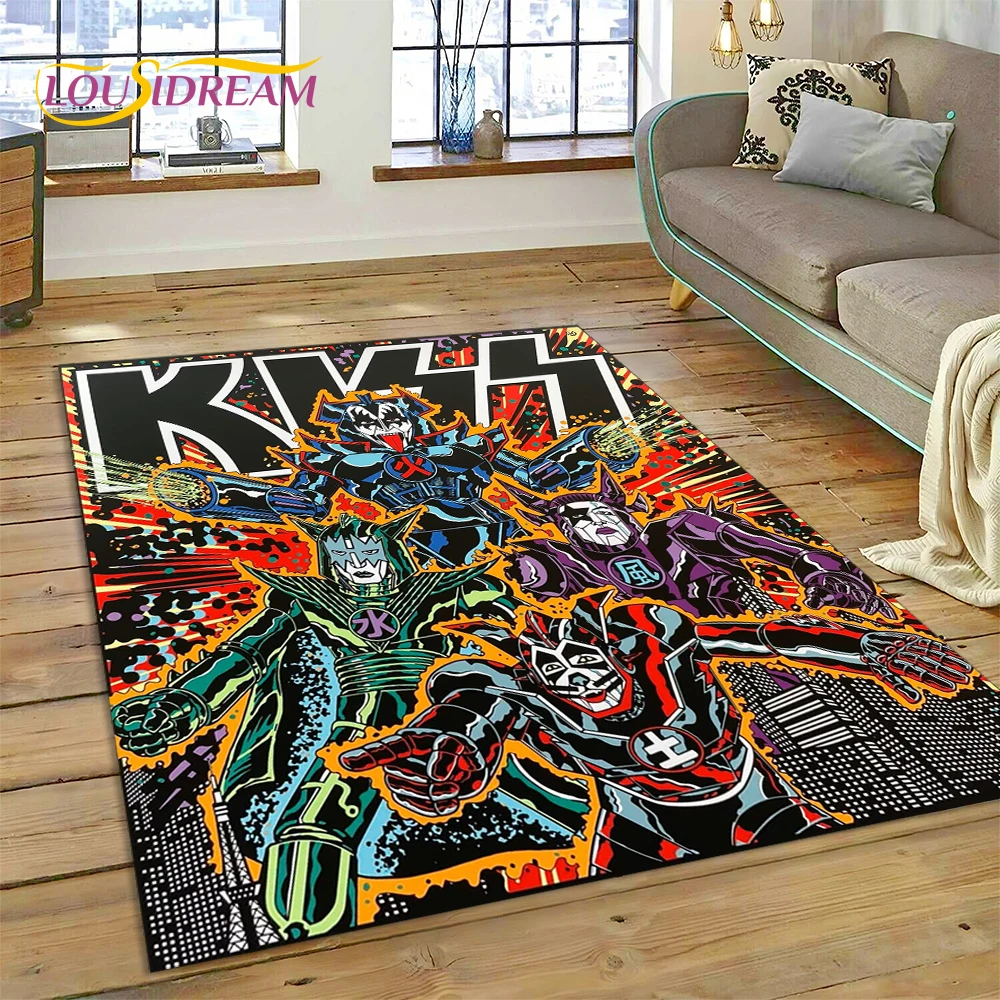 3D Kiss Rock Heavy Metal Band  - Kids Outdoor Lounge recension och pris