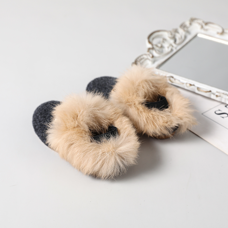 AS New Kids Fur Shoes Children - Kids Indoor Outdoor Slippers recension och pris