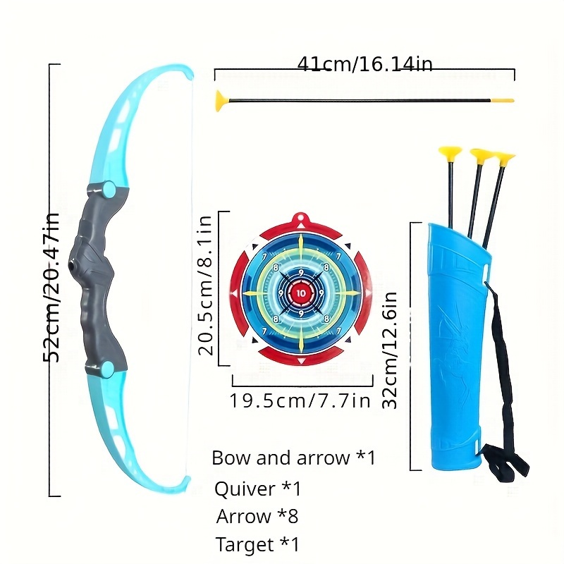 Archery Target Bucket Set Bow  - Kids Outdoor Archery Set recension och pris