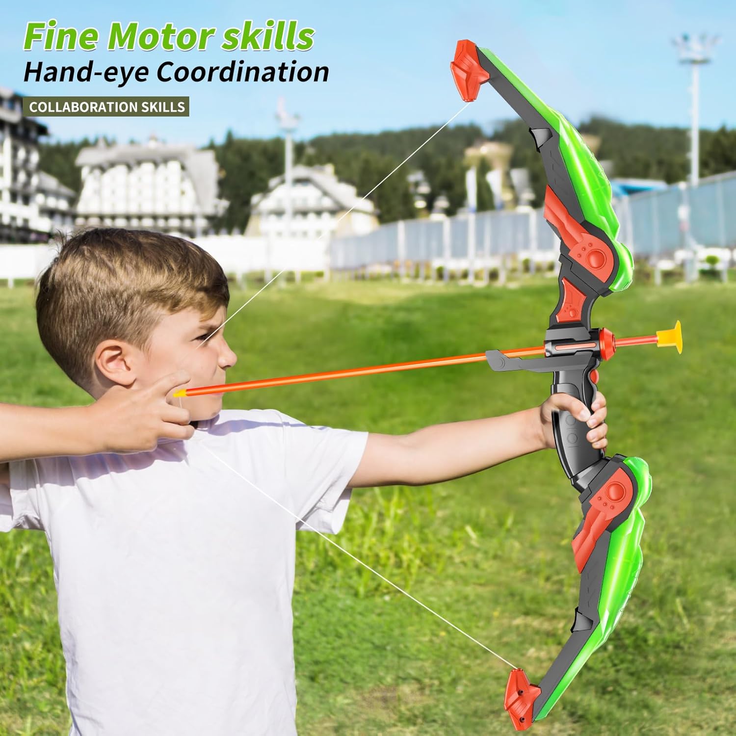Bow and Arrow Set for Kids -Ar - Kids Outdoor Archery Set recension och pris