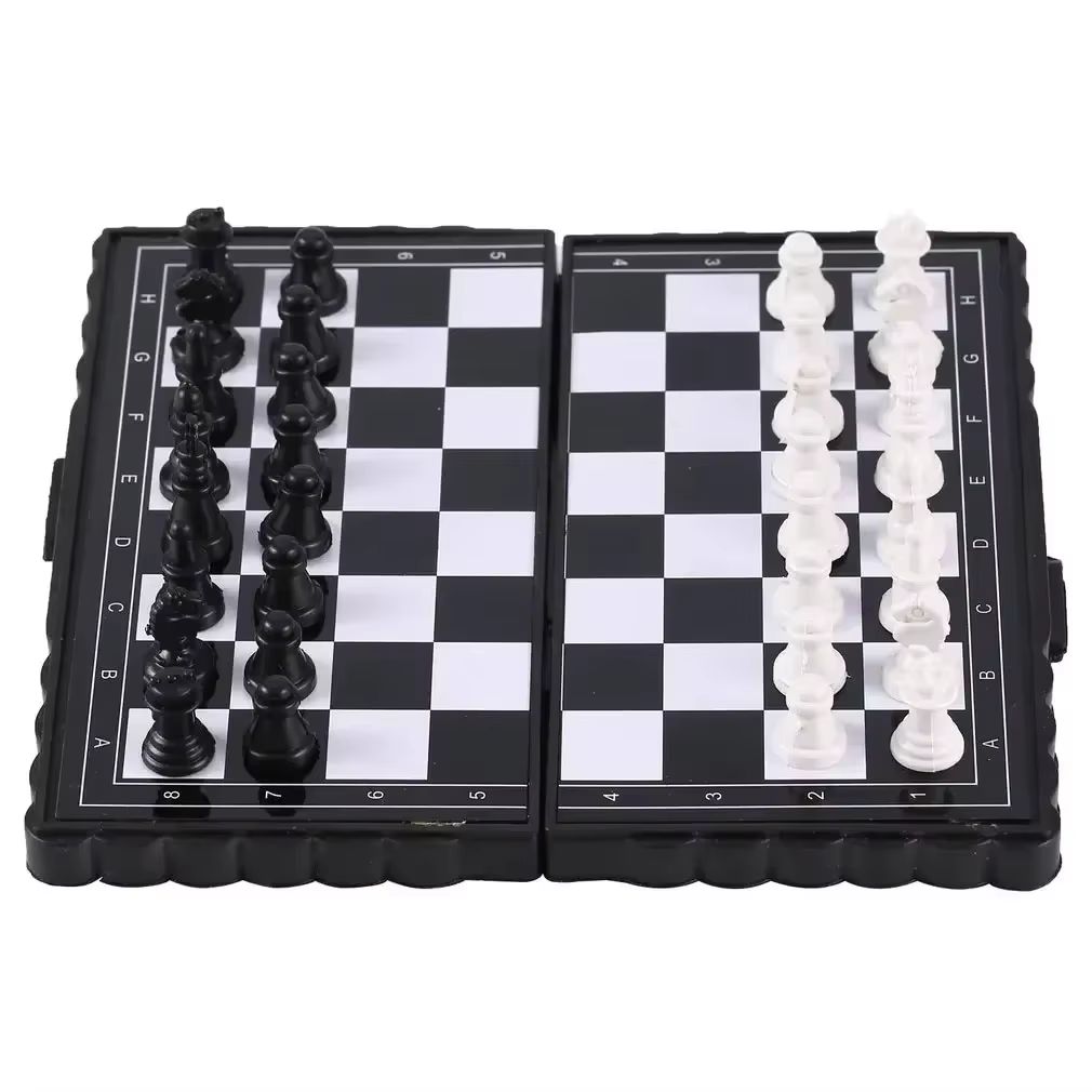 1Pc Mini Magnetic  Chess Set   - Kids Outdoor Games recension och pris