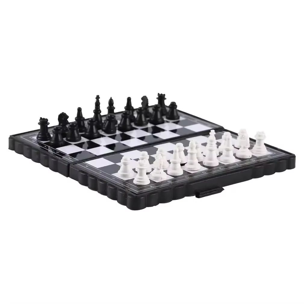 1Pc Mini Magnetic  Chess Set   - Kids Outdoor Games recension och pris