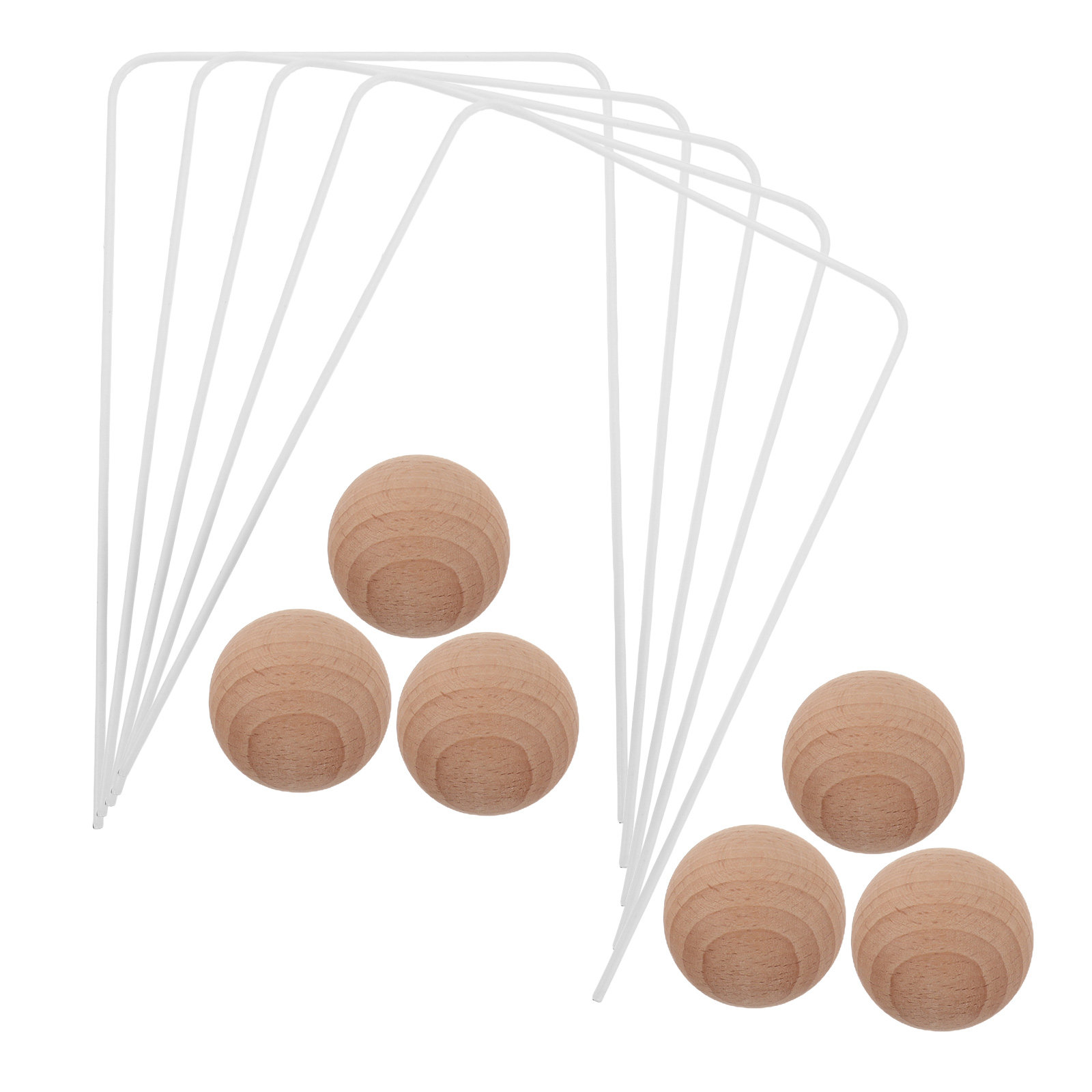 1Set Kids Outdoor Croquet Game - Kids Outdoor Wooden Playset recension och pris