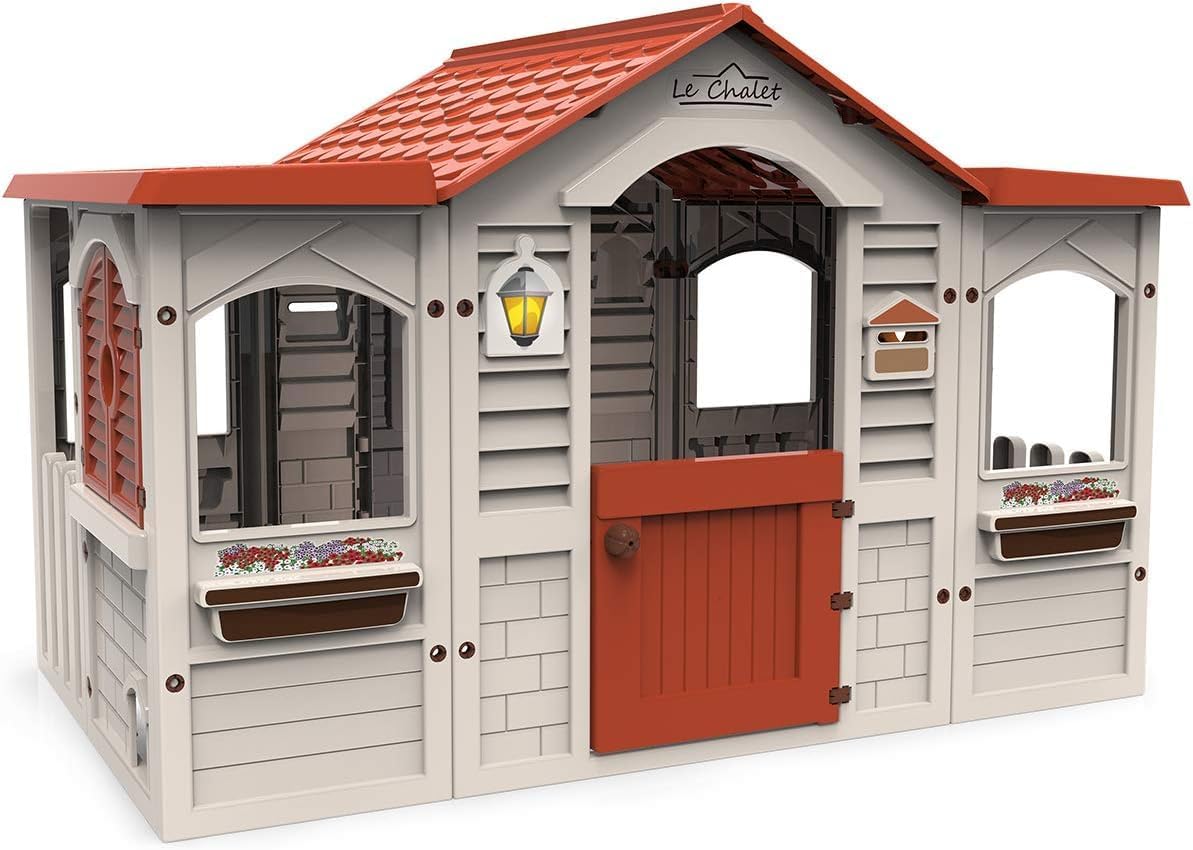 Le Chalet Grand Cottage Playho - Kids Outdoor Playhouse recension och pris