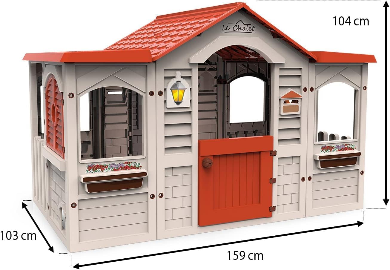 Le Chalet Grand Cottage Playho - Kids Outdoor Playhouse recension och pris