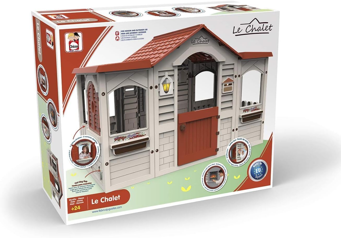 Le Chalet Grand Cottage Playho - Kids Outdoor Playhouse recension och pris
