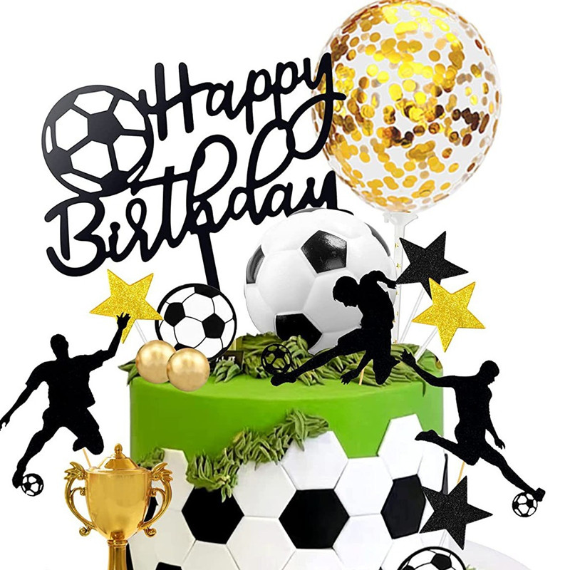 5PCS Ball Game Theme Happy Bir - Kids Outdoor Merry Go Round recension och pris