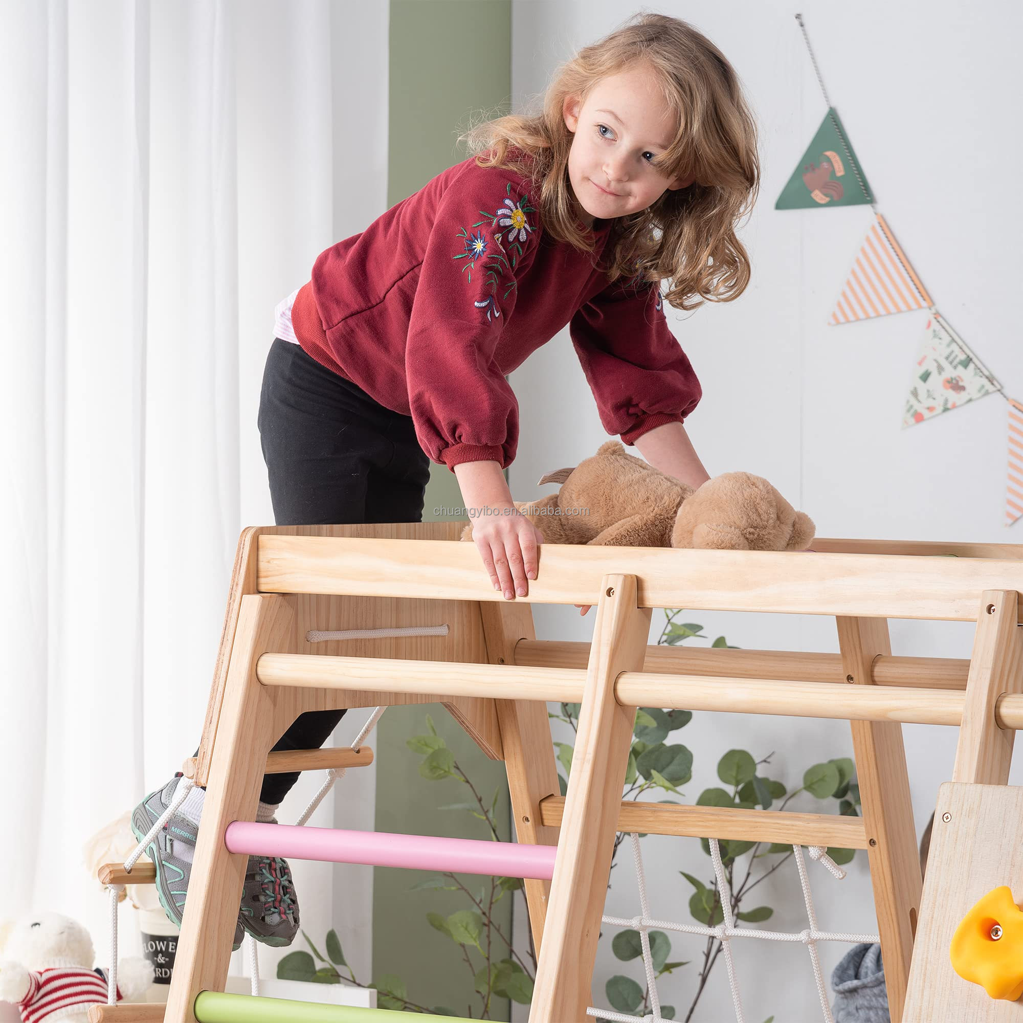 Climbing Walls Amusement Park  - Kids Outdoor Climbing recension och pris