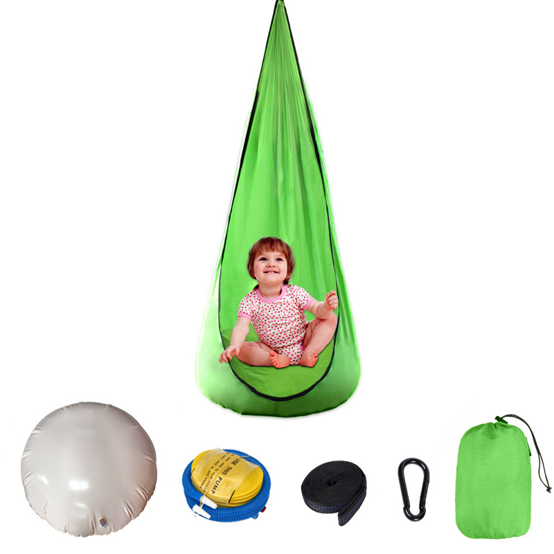 Child's Rope Hanging Seat Nest - Kids Outdoor Nest Swing recension och pris