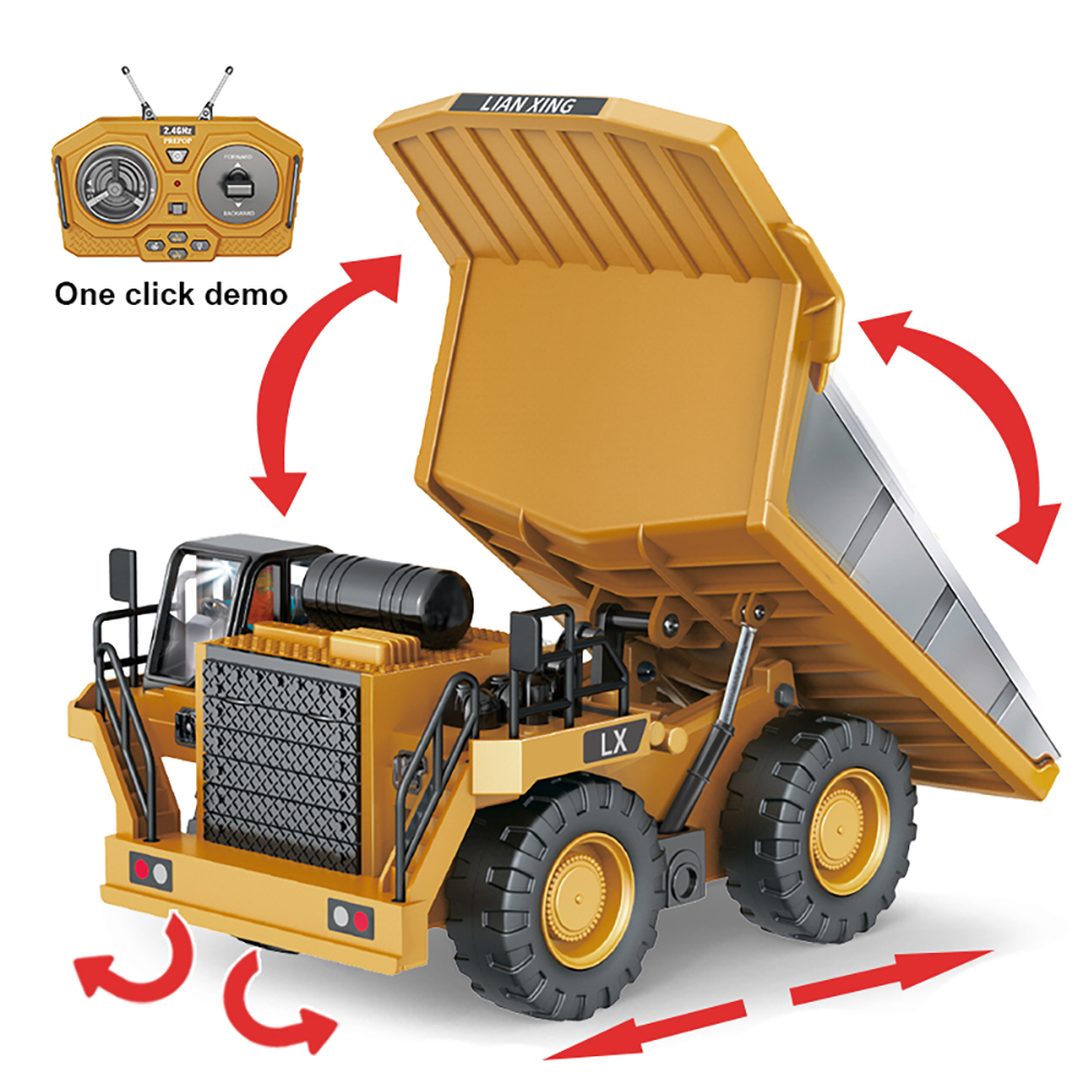 1: 20 Electric Engineering Rem - Kids Outdoor Excavator recension och pris