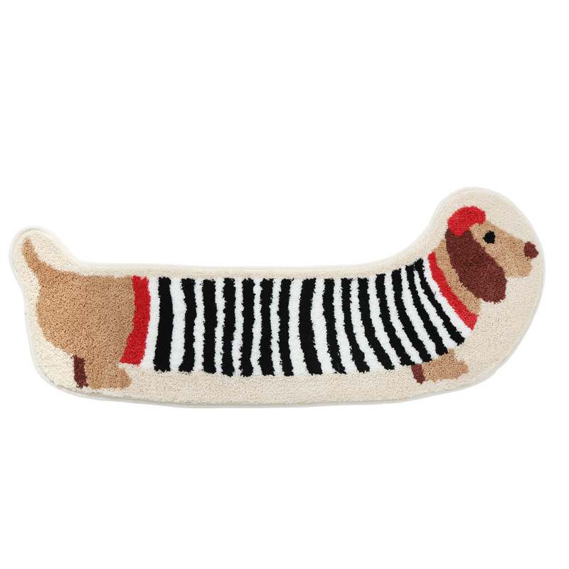 Adorable Puppy Bedside Rug Plu - Kids Outdoor Floor Cushions recension och pris