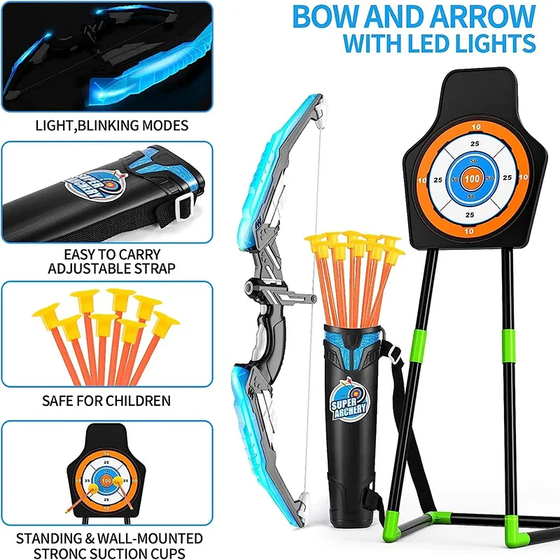 Bow And Arrows For Children Ki - Kids Outdoor Archery Set recension och pris