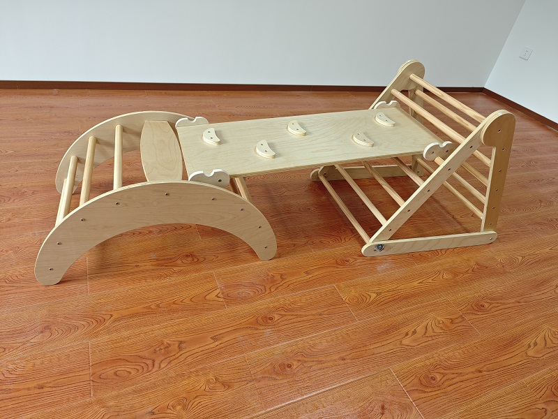 Hot Selling 3-in-1 Montessori  - Kids Outdoor Climbing recension och pris