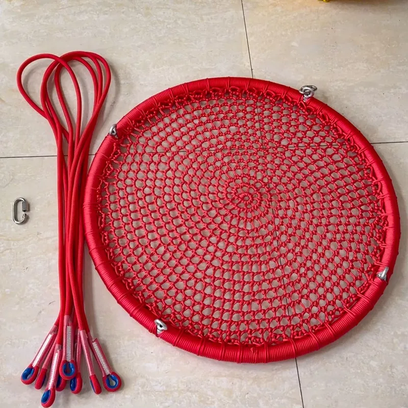 80/100cm Round Spider Web Rope - Kids Outdoor Nest Swing recension och pris