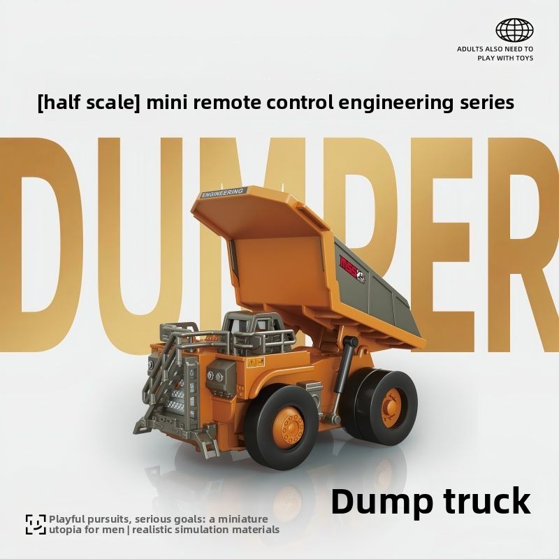 1:64 Metal RC Engineering Car  - Kids Outdoor Excavator recension och pris