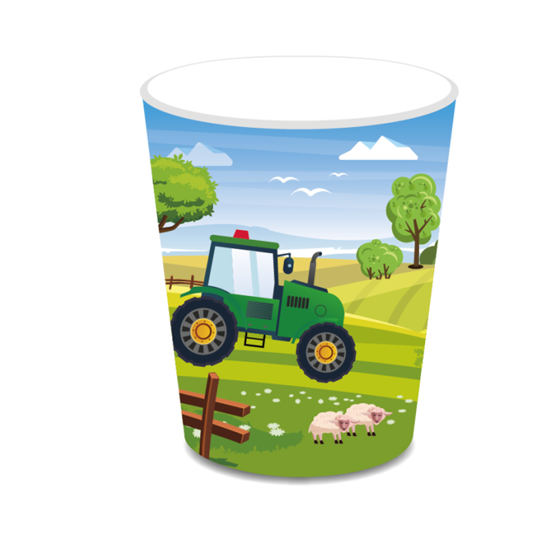 Green Farm Tractor Theme Dispo - Kids Outdoor Excavator recension och pris