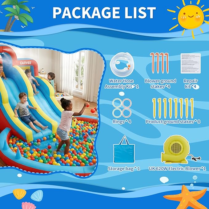 All-Season 8-in-1 Inflatable W - Kids Outdoor Climbing recension och pris