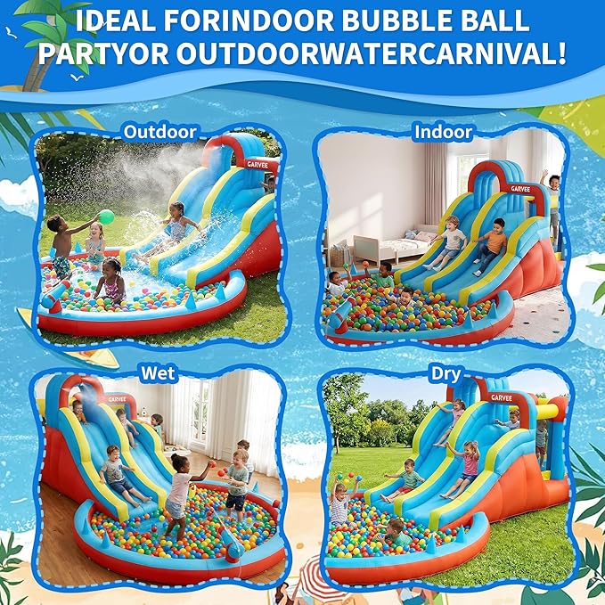 All-Season 8-in-1 Inflatable W - Kids Outdoor Climbing recension och pris
