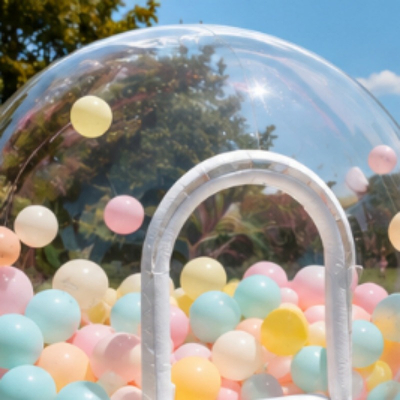 Inflatable Ball Pit Tent Trans - Kids Outdoor Playhouse recension och pris
