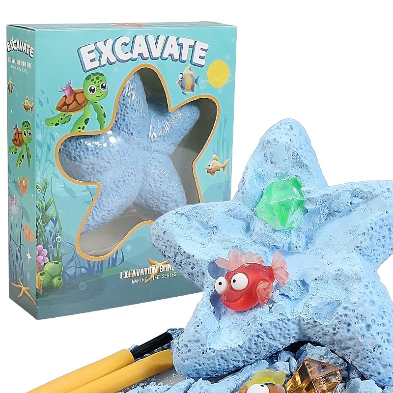Starfish Marine Life Gemstone  - Kids Outdoor Excavator recension och pris