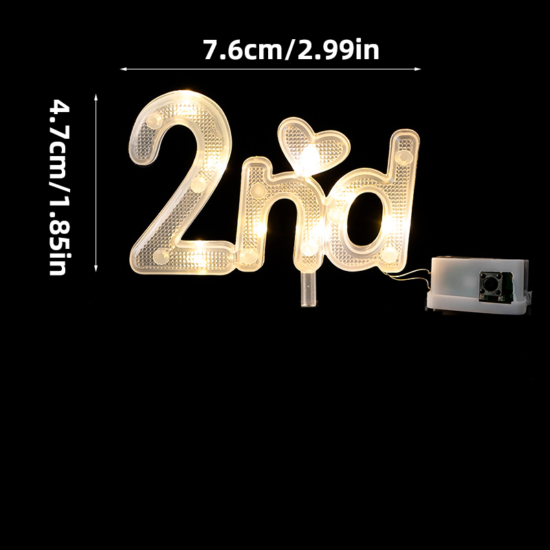 Number Lights Cake Toppers Kid - Kids Outdoor Merry Go Round recension och pris