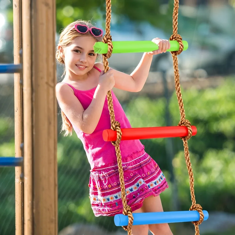 1pc Colorful Kids Climbing Lad - Kids Outdoor Ladder recension och pris