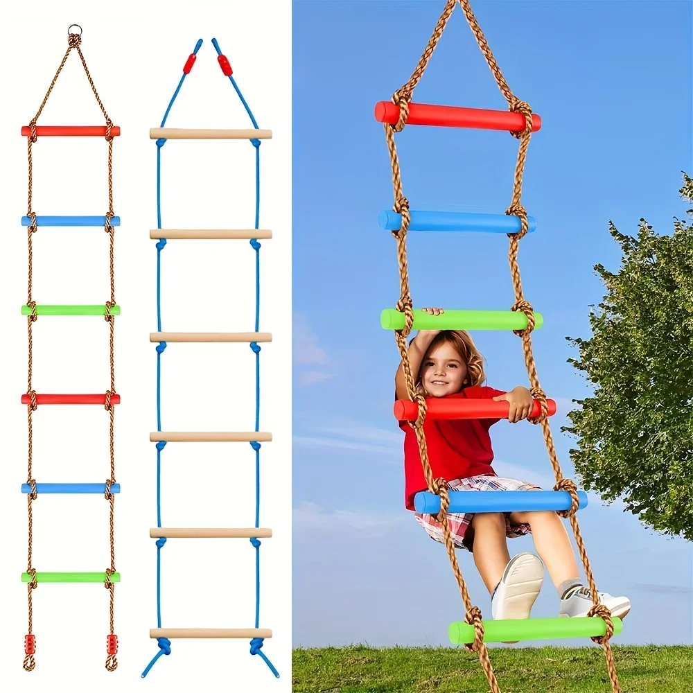 1pc Colorful Kids Climbing Lad - Kids Outdoor Ladder recension och pris