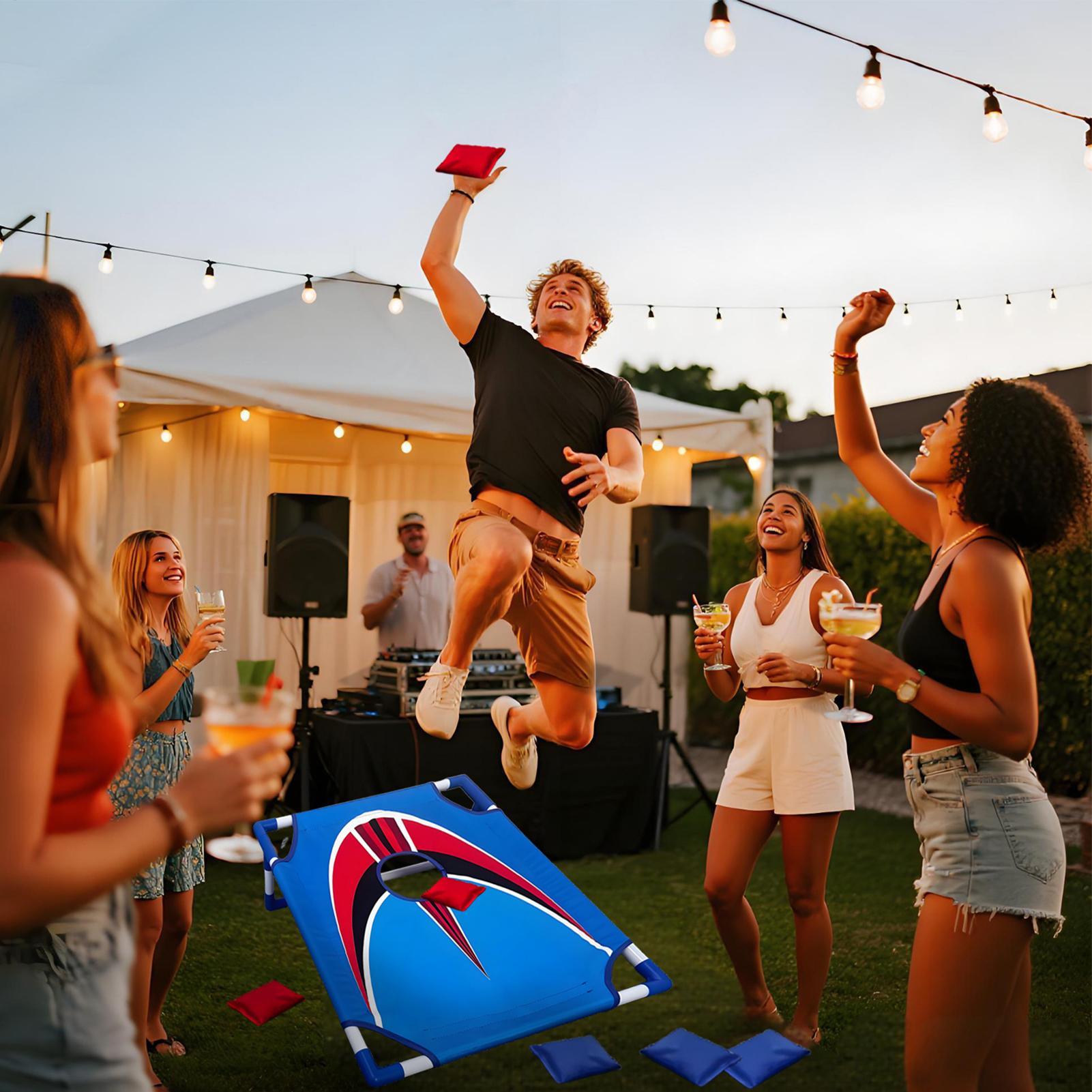 Kids Bean Bag Toss Portable Fo - Kids Outdoor Bean Bag recension och pris