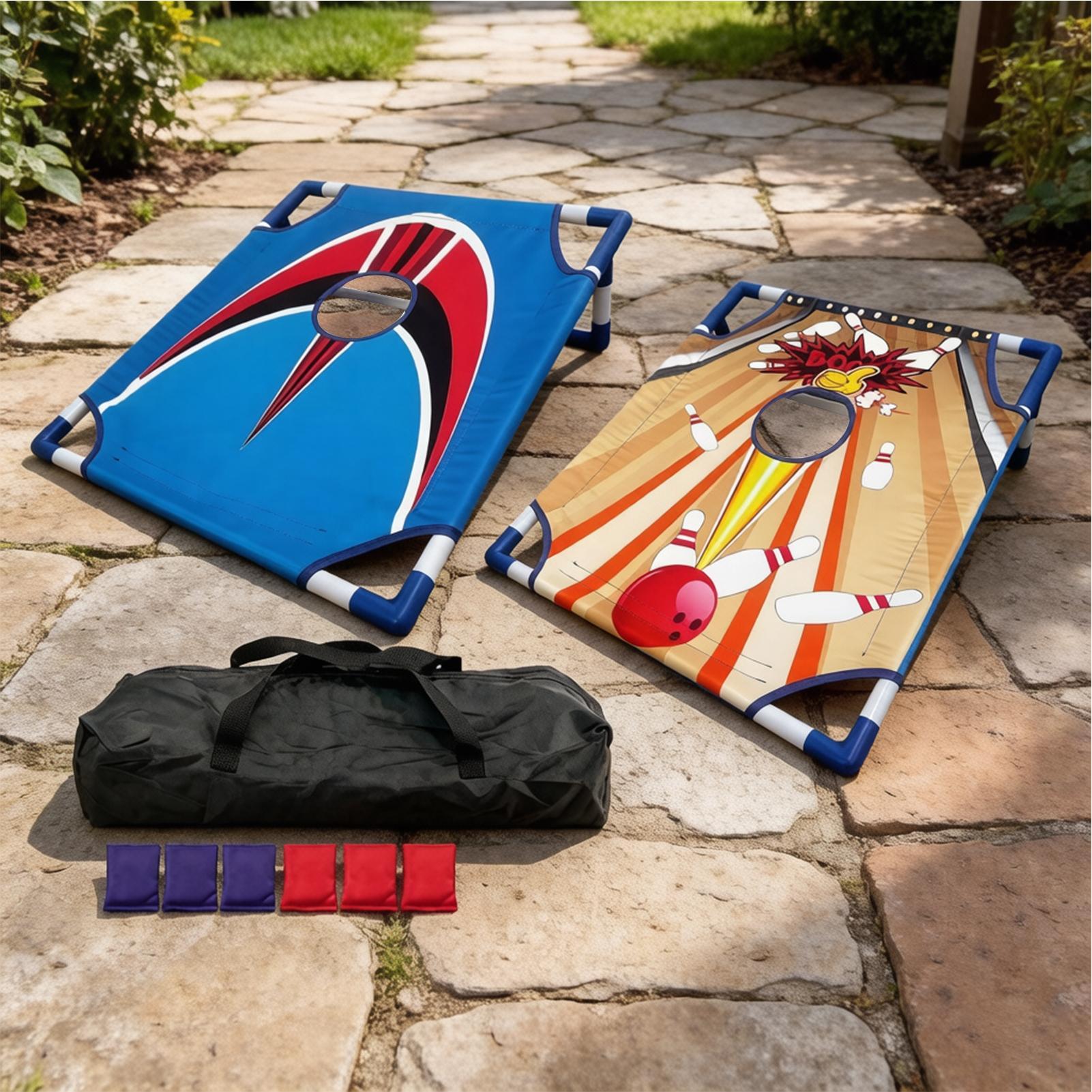 Kids Bean Bag Toss Portable Fo - Kids Outdoor Bean Bag recension och pris