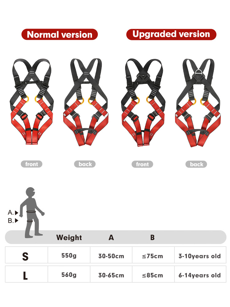 Kid's Safety Belt Child Full B - Kids Outdoor Climbing recension och pris