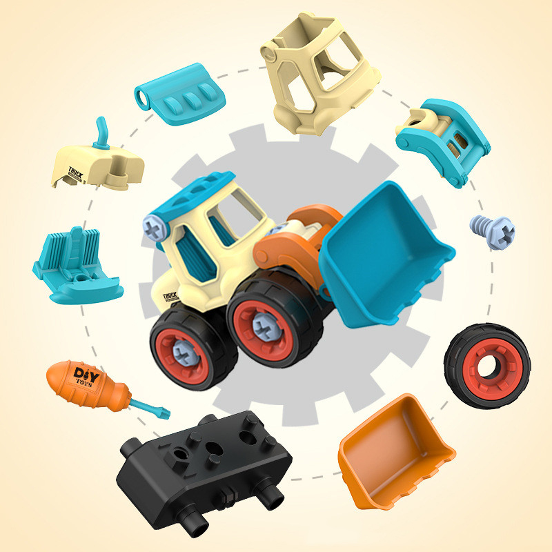 Nut Disassembly Loading Unload - Kids Outdoor Excavator recension och pris