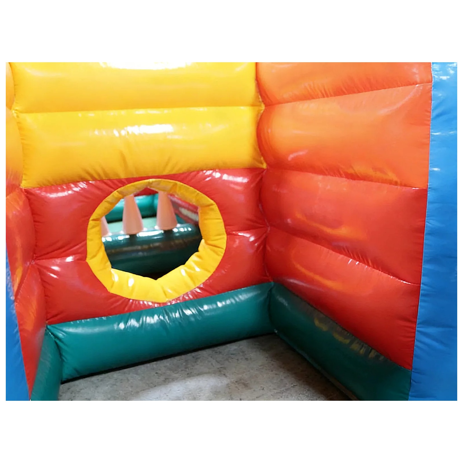 Commercial Orange Blue Obstacl - Kids Outdoor Fun recension och pris