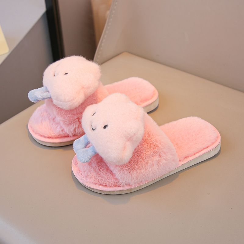 2026 Winter Essential Fluffy O - Kids Indoor Outdoor Slippers recension och pris