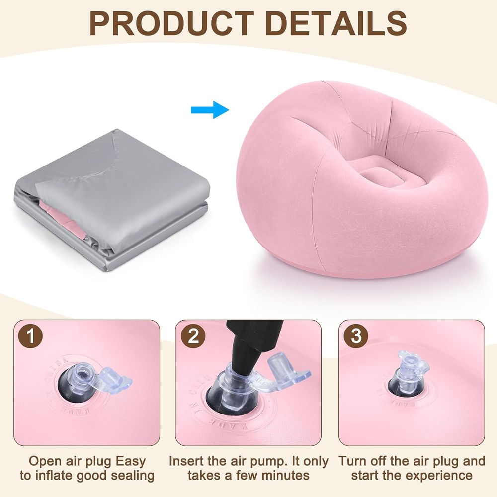 Inflatable Bean Bag Chairs, Pi - Kids Outdoor Bean Bag recension och pris