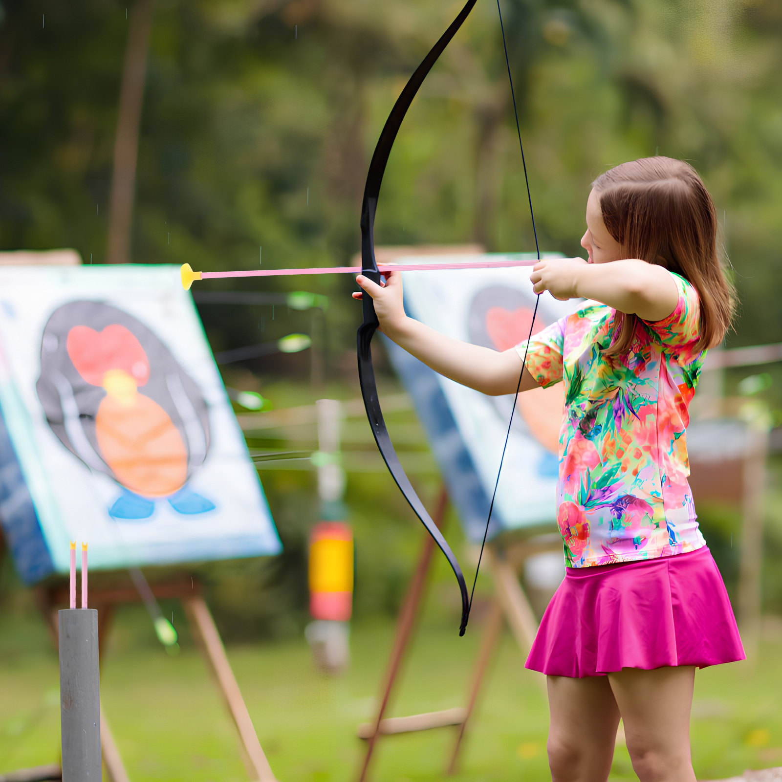 6Pcs Children Suction Cup Arro - Kids Outdoor Archery Set recension och pris