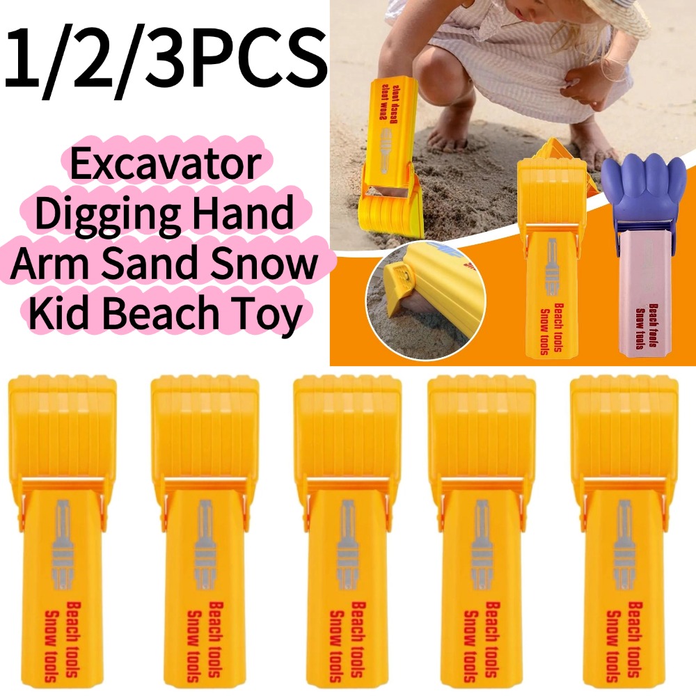 1/3PCS Excavator Digging Hand  - Kids Outdoor Excavator recension och pris