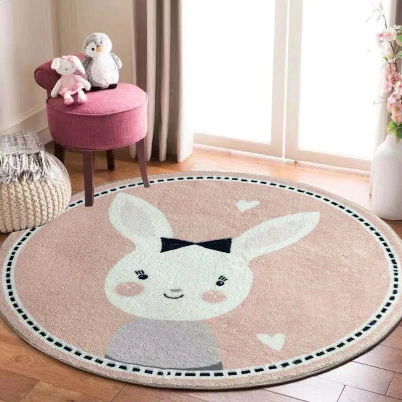 Cartoon Giraffe Round Mat Chil - Kids Outdoor Floor Cushions recension och pris