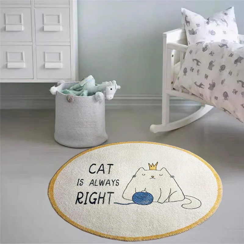 Cartoon Giraffe Round Mat Chil - Kids Outdoor Floor Cushions recension och pris