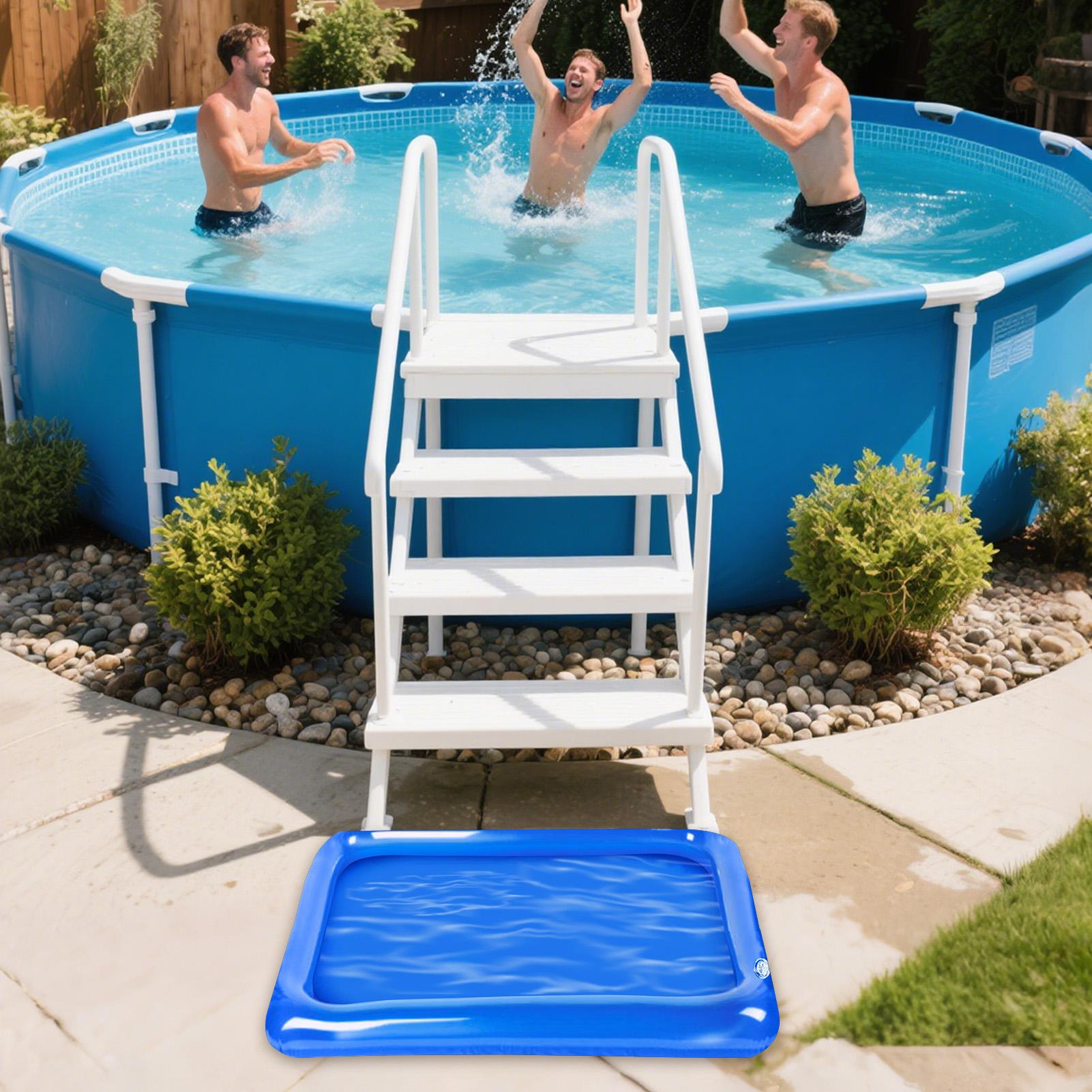 Pool Foot Bath for Ladder Infl - Kids Outdoor Ladder recension och pris