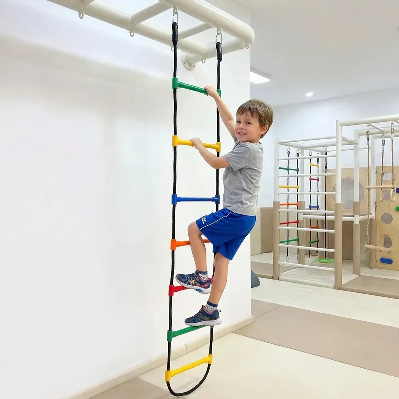 Colorful Plastic Rope Ladder f - Kids Outdoor Ladder recension och pris