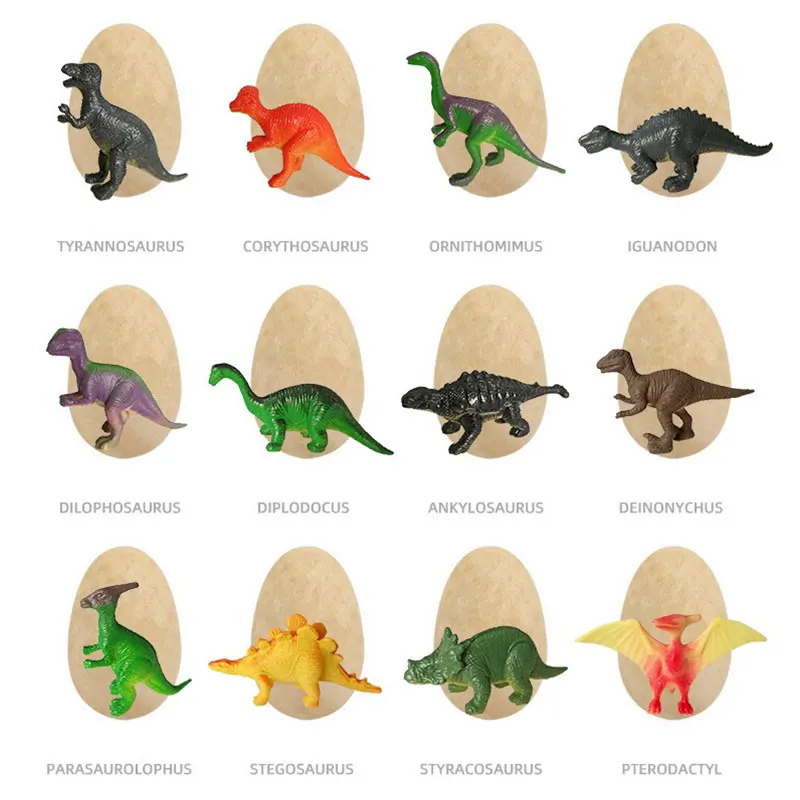 12PCS Archeological Dinosaur E - Kids Outdoor Excavator recension och pris
