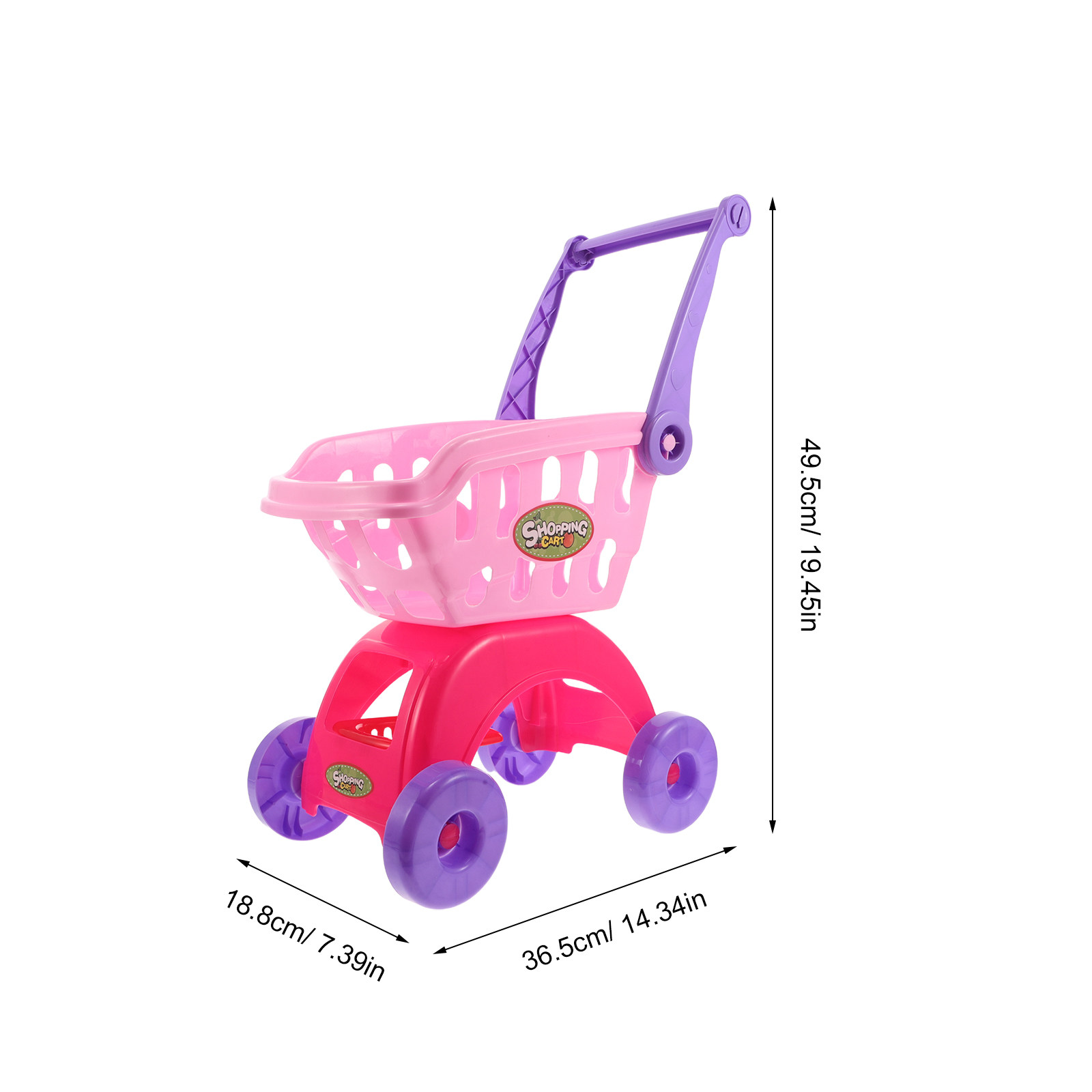 Kids Mini Shopping Cart Lifeli - Kids Indoor Outdoor Cart recension och pris