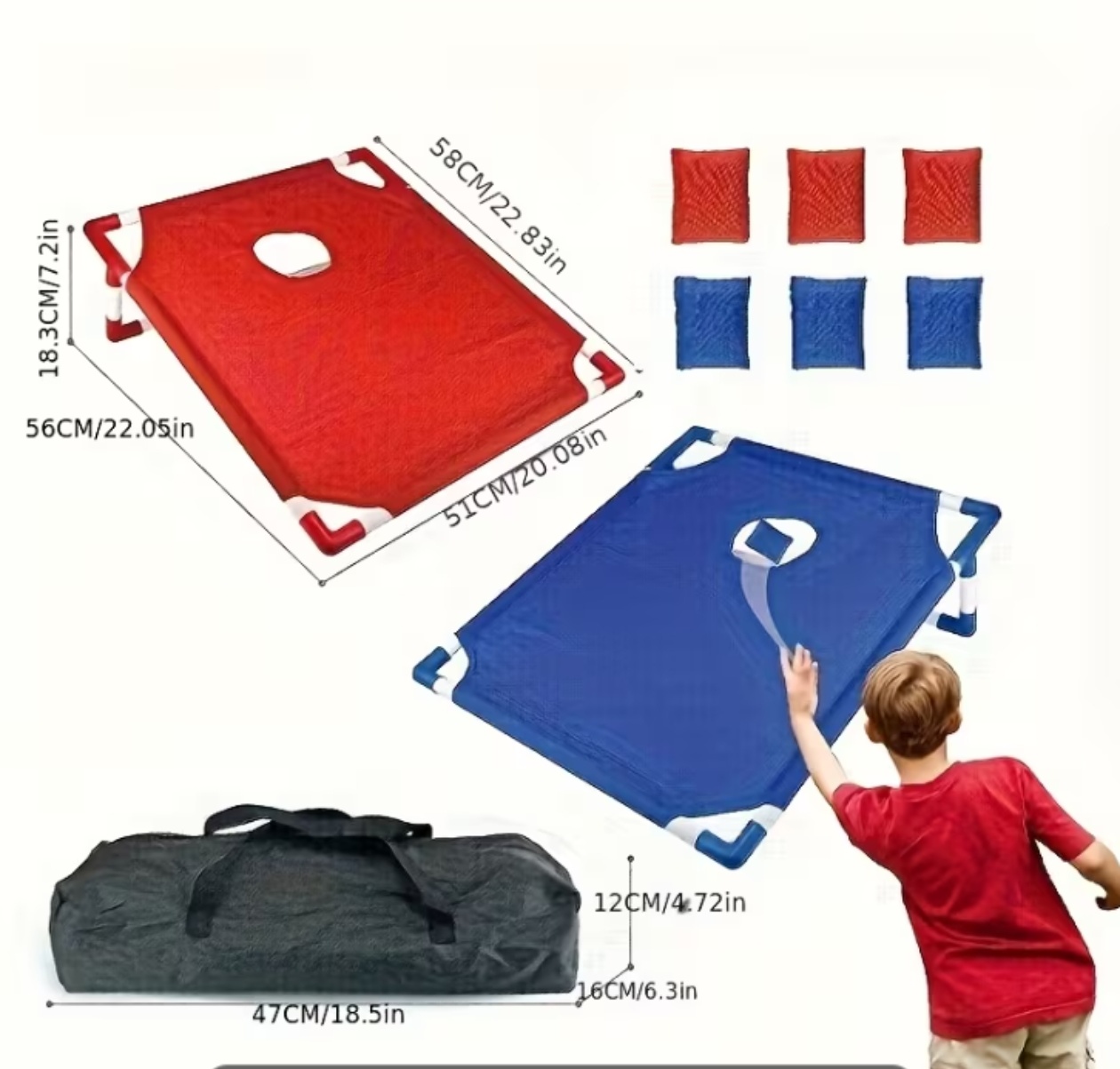 Corn Hole Game Set Includes 2  - Kids Outdoor Bean Bag recension och pris