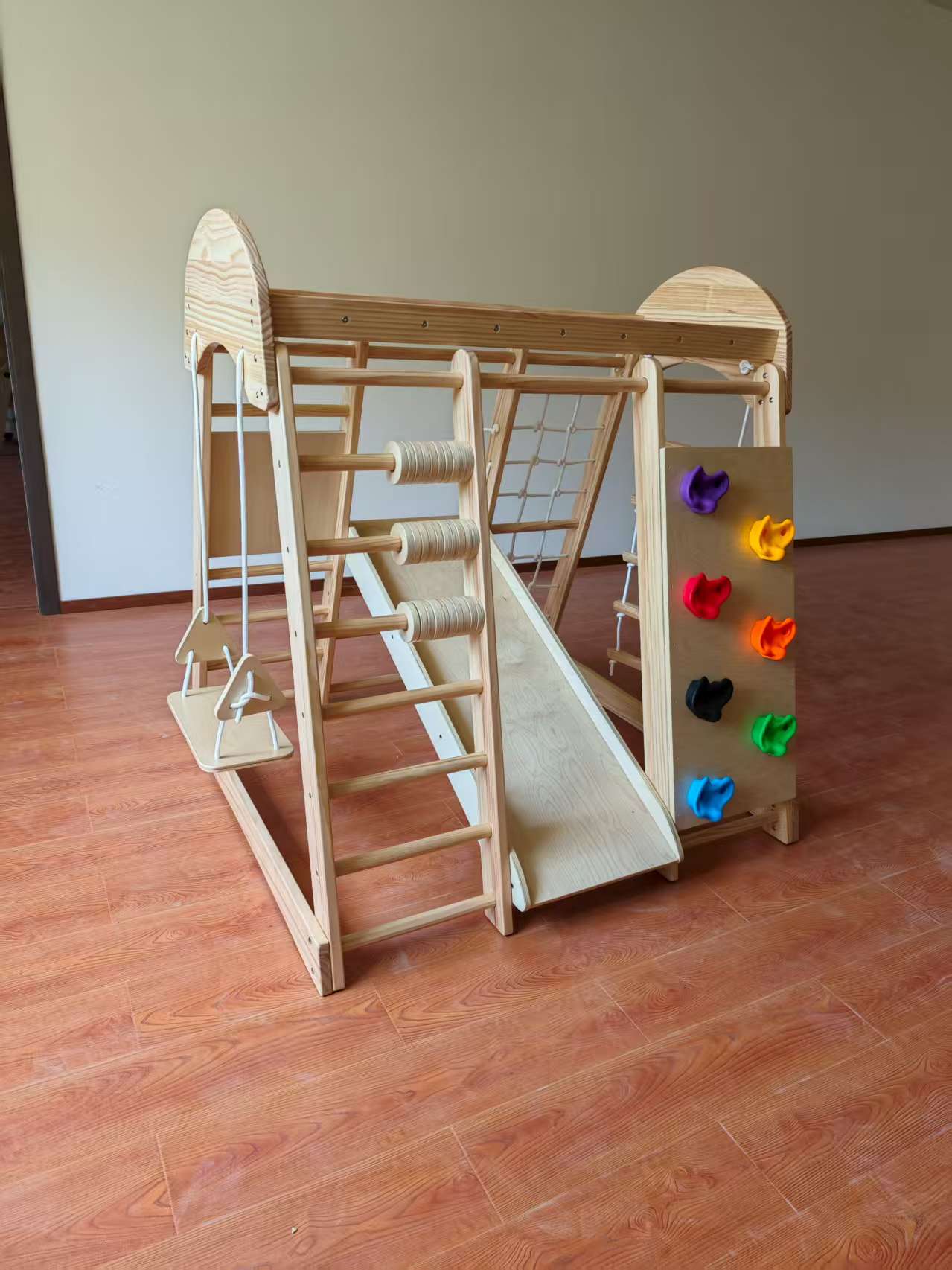 Wooden Kids Climbing Frame Lad - Kids Outdoor Climbing recension och pris