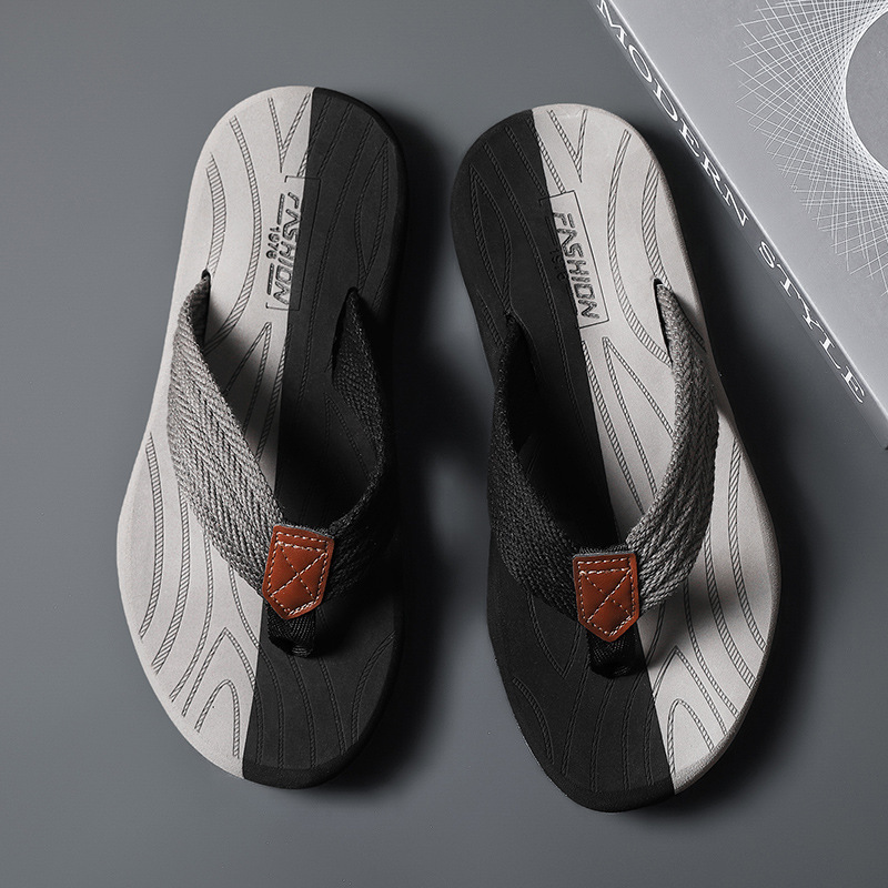 Men's Woven Striped Flip-flops - Kids Outdoor Climbing recension och pris