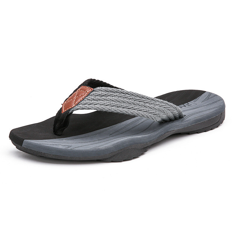 Men's Woven Striped Flip-flops - Kids Outdoor Climbing recension och pris