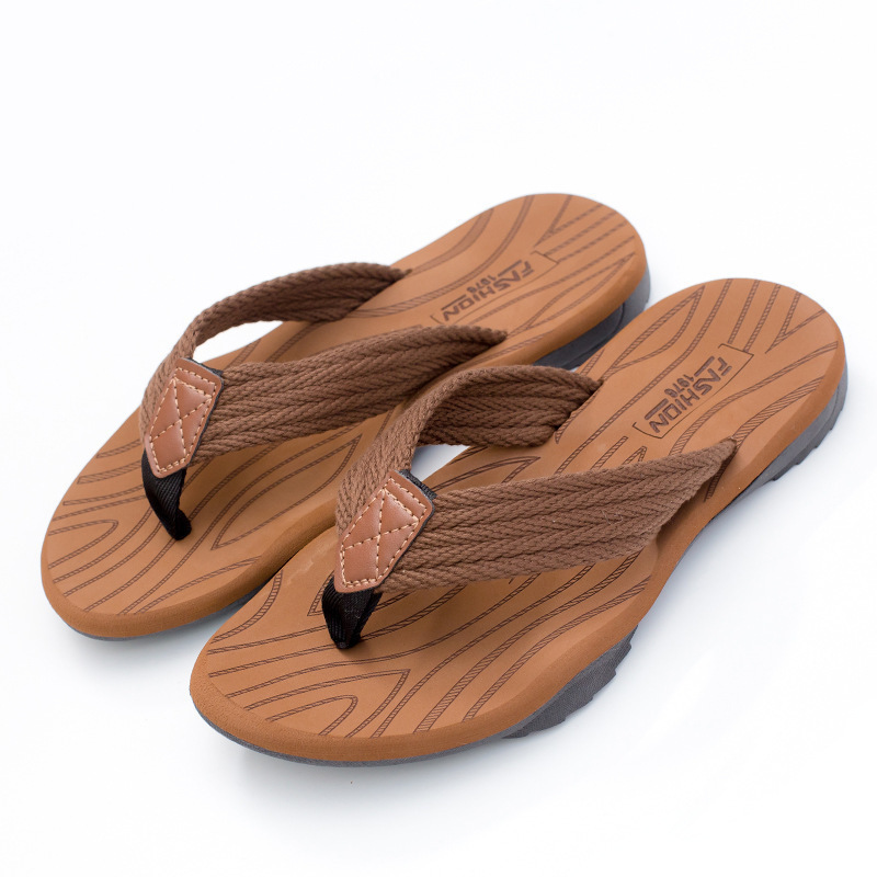 Men's Woven Striped Flip-flops - Kids Outdoor Climbing recension och pris