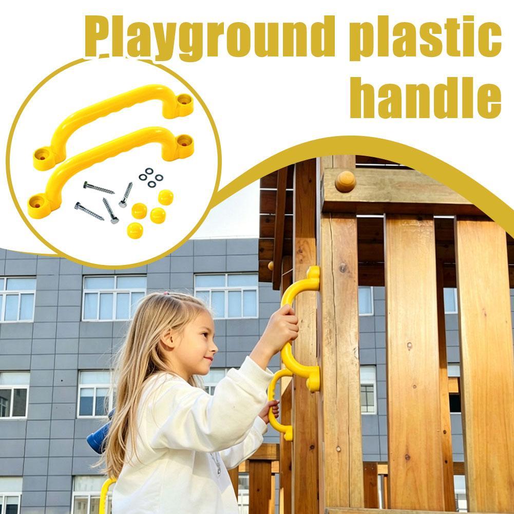 Playground Safety Handles For  - Kids Outdoor Playhouse recension och pris